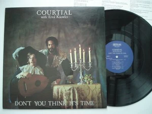 COURTIAL ERROL KNOWLES Don't You Think It's Time PIPELINE '76 Funk LP w/insert - Picture 1 of 4