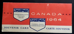 1964 KANADA SOUVENIRKARTE - Geschichte in Briefmarken Serie 6 Carte - Souvenir - Bild 1 von 4
