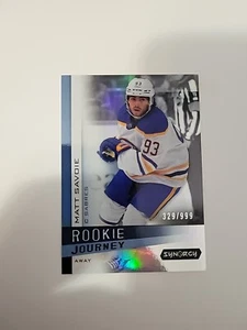 2023-24 Upper Deck Synergy #RJ-14 Matt Savoie Rookie Journey Away #/999 - Picture 1 of 2