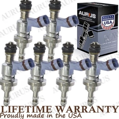 Inyectores de combustible X6 OEM AURUS NUEVOS para 2007 2008 2009 2010 2011 Lexus GS350 3,5 L V6 Foto 1 de 4