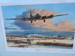WINTERS WELCOME - ROBERT TAYLOR - LTD ED - 5 Signatures - Unframed - Mint - Picture 1 of 4