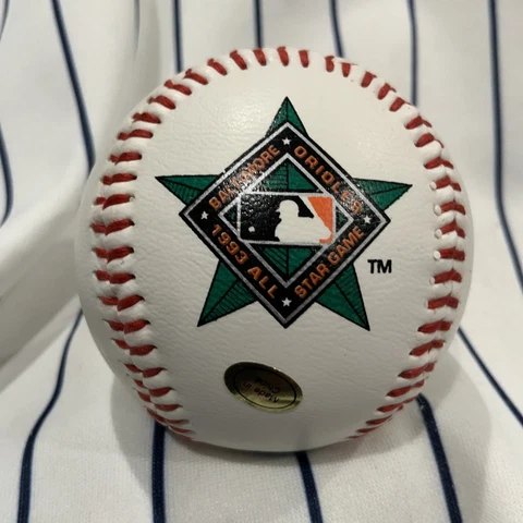 Baltimore Oriole 1993 SPC All Star Game Franklin Baseball Ball Souvenir Cover