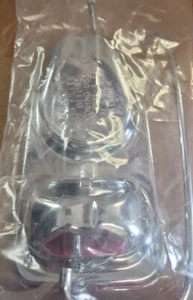 Chrome Steel Single Bail 2-3/4 x 5-3/4 Master Cylinder Cover fit AMC/Ford  - Picture 1 of 3