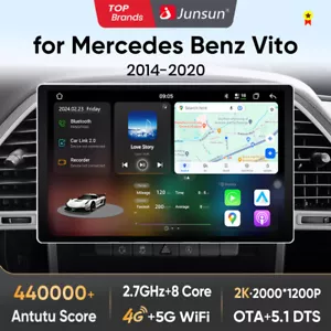 8G+256G Carplay Android 13 Autoradio GPS Für Mercedes Benz Vito 3 W447 2014-2020 - Bild 1 von 14
