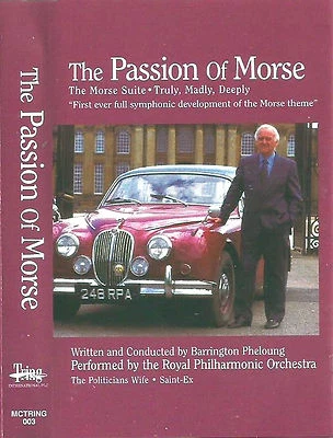 Barrington Pheloung THE PASSION OF MORSE CASSETTE ALBUM Royal Philharmonic Orch - Image 1 of 4