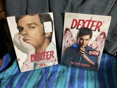 NIP! “DEXTER-COMPLETE SEASONS ONE & SIX” SHOWTIME 2007,2012 SEALED, UNOPENED!!! - Image 1 of 4