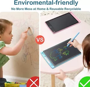 8.5" Digital LCD Writing Tablet Colorful Drawing Board Education Toys for kids - Picture 1 of 22