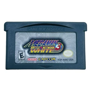 Megaman Battle Network 3 Blanco (Nintendo Game Boy Advance) Auténtico Probado GBA - Imagen 1 de 2