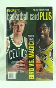 Beckett Basketball Card Plus Summer 2005 Magic Johnson vs Larry Bird Cover - Imagen 1 de 1