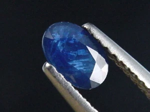 Blauer Saphir 0,56 Ct. Oval facettiert (4844t) - Bild 1 von 1