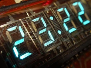 6 pcs VFD Clock Indicator vacuum tube IVL2-7/5 NEW NOS Rare - Picture 1 of 4