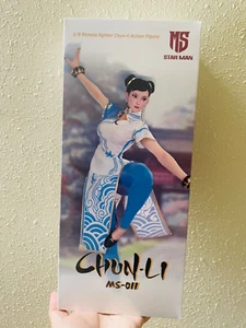 Nuevo En Stock Figura de Acción STAR MAN MS-011 1/6 Mujer Luchadora ChunLi 12" - Imagen 1 de 11