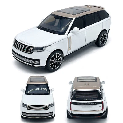 1:32 Land Rover Range Rover SV Model Car Diecast Toy Vehicle Toys for Boys White - Image 1 of 4