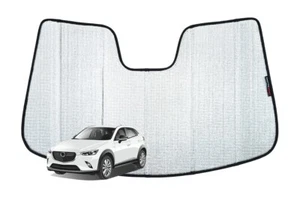 Genuine SNAPSHADES Front Windscreen Sun Shade for Mazda CX3 (2015-Present) - Picture 1 of 9