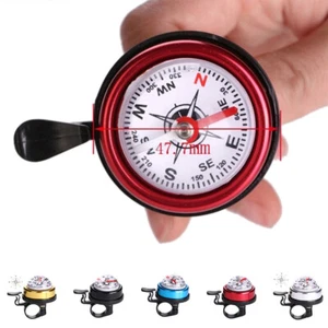 Creative Accessory Handlebar Bicycle Bell Compass Cycling Ring - Picture 1 of 16