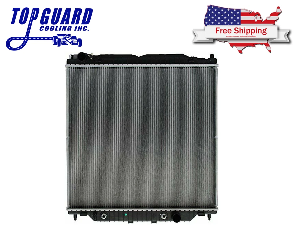 Radiator 2886 Fits 2007 FORD F-350 F-250 F-550 SUPER DUTY F250 F350 F550 GAS MOD - Image 1 of 4