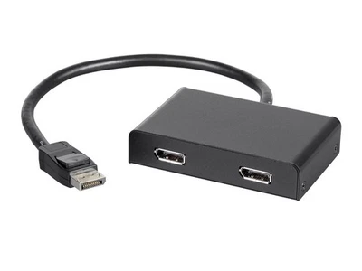 Monoprice 2-Port DisplayPort 1.2 to DisplayPort Multi-Stream Transport (MST) - Image 1 of 4