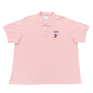 Walt Disney Imagineering Poloshirt Exklusiv Damen 3XL, Sorcerer Mickey, Rosa - Bild 1 von 9