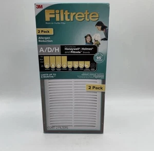 Filtrete A/D/H Allergen Reduction HEPA Air Purifier Replacement Filter, 2 Pack - Picture 1 of 4