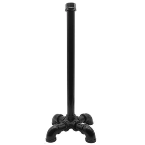 Paper Towel Holder Rustic Industrial Standing Pipe Toilet Roll Tissue Holder,... - Picture 1 of 7