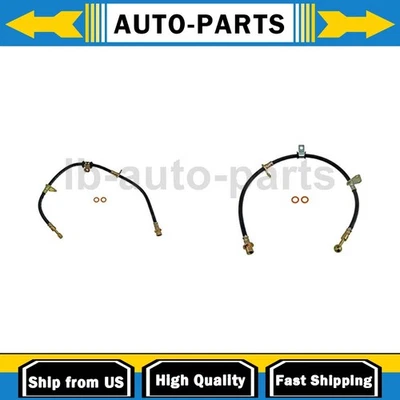 Mangueira de freio dianteiro Dorman 2 peças para 1990-1997 Honda Accord 2.2L - Imagem 1 de 4