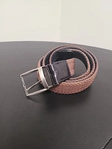 Tommy Bahama Men's Stretch Braided Reversible Belt S/M 32 - 36 - Picture 1 of 13