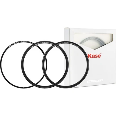 Kit adaptador de filtro embutido Kase filtros de parafuso para magnético 67 72 77 82mm - Imagem 1 de 4