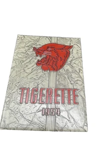 Vintage 1954 Tigerette Yearbook Chilton Wisconsin WI High School  - Picture 1 of 21