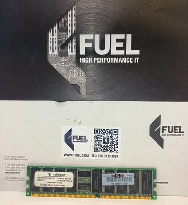 Infineon   256MB  DDR ram memory module  PC-2100 -  HYS72D32501GR-7-A - Image 1 of 3