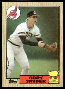 1987 Topps Cory Snyder Cleveland Indians #192 - Picture 1 of 2