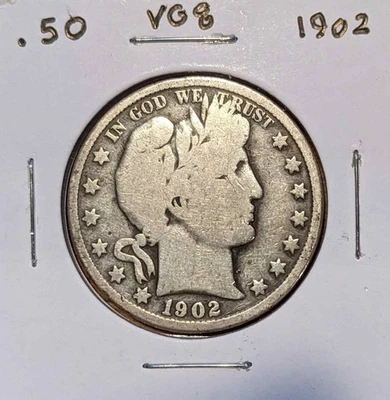 1902 - Barber Half - Image 1 of 2