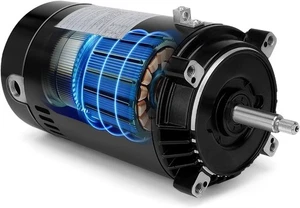 SP1610Z1MBK Pompe de Piscine 1-1/9 HP Pompe de Piscine Moteur Vitesse Maximale 115/230V - Photo 1/7