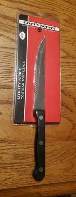 NWT Chef's Secret 5 inch Utility Knife #CTSMCSUT2  - Image 1 of 4