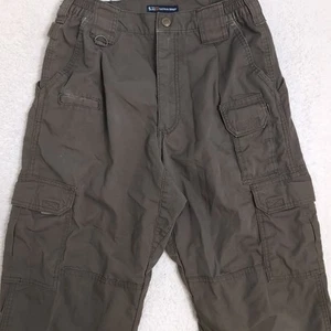 5.11 Tactical Series TAC-143 Green Cargo Pants Mens 30x30 - Picture 1 of 8
