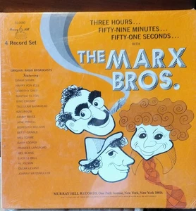  The Marx Brothers - Sealed-4 LP Box Set, Murray Hill -931680,  M/EX - 1974. - Imagen 1 de 5