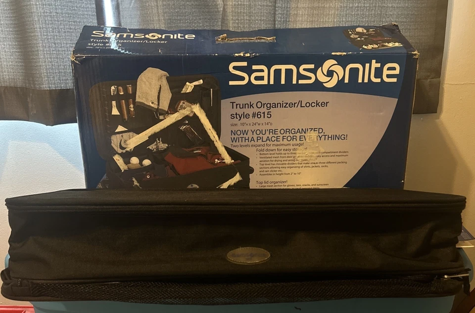 Samsonite Golf 14"x24"x4.5" Trunk Bag - Black