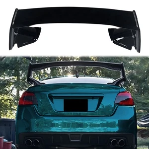 Rear Upper Trunk Spoiler Wing ABS Fit For Subaru WRX STI VA 2015-21 Gloss Black - Picture 1 of 7