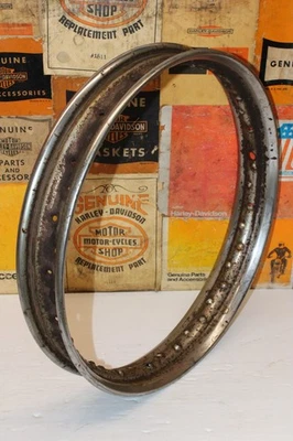 Llanta Harley-Davidson K-Model KH XLH XLCH Sportster 19" 40 radios 43002-52 Foto 1 de 4