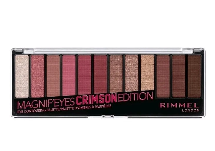 Paleta de sombras de ojos Rimmel London Magnif' Eyes edición carmesí Foto 1 de 4