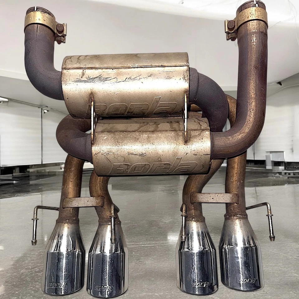 Borla S-Type Axle-Back Exhaust (Non-NPP) Fits 2014–2019 Corvette C7 Stingray Z51 - Image 1 of 4