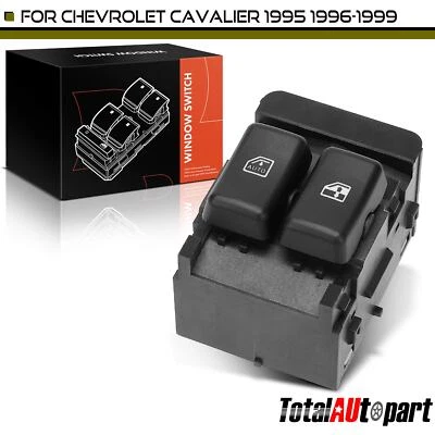 Interruptor de ventana eléctrica con 7 pines para Chevrolet Cavalier 1995 1996-1999 delantero izquierdo Foto 1 de 4