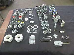 New Misc. Connectors, washers, Clamps, Couplings and Conduits (QTY 87) - Bild 1 von 7