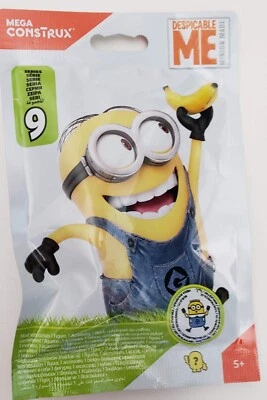 Mega Construx Despicable Me Minion Made Series 9  - 1x Blind Bag - Image 1 of 2