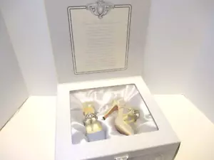 Just The Right Shoe "FROM THIS DAY FORWARD" Wedding Gift Set Bride Maidsmaid - Picture 1 of 4