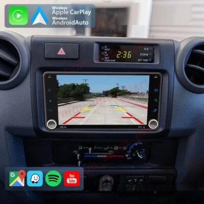 For Toyota	Land Cruiser 79-Series 1983-2006 Android 13 CarPlay Car Stereo Radio - Image 1 of 4