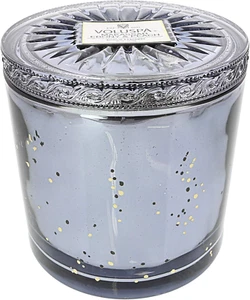 Makassar Ebony & Peach, Grande Maison 3 Wick Glass Candle, 36 Oz, 100 Hour Burn - Picture 1 of 4