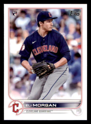 2022 Topps #217 Eli Morgan RC - Image 1 of 2