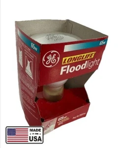 GE Longlife 65W Indoor Floodlight Made In America, for Track Recessed Lighting - Picture 1 of 4