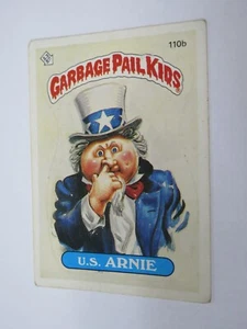 Garbage Pail Kids 1986 serie 3 #110b US Arnie - Imagen 1 de 4