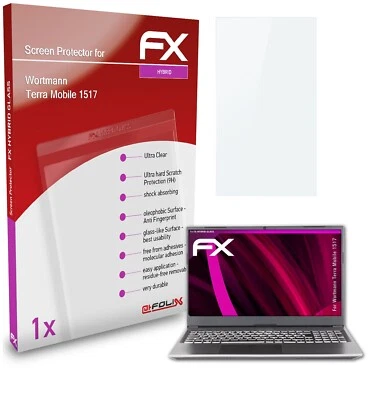 atFoliX Pellicola Vetro per Wortmann Terra Mobile 1517 9H Armatura di protezione - Immagine 1 di 4